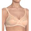 Triumph Donna Elasti Cross + Cotton N, Bra, WHITE, 6B