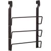 Premier Housewares Sorello Appeso Rack, Coperchio, Ferro, Nero, 7 x 24 x 36 cm