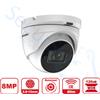 HIKVISION DS-2CE79U8T-IT3Z - Telecamera Analogica Turret 8MP WDR 120DB - Ottica Varifocale (2.8-12mm)