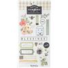 My Mind's Eye MY MINDS EYE, INC. Gingham Giardino CHPBD Elementi, 0, taglia unica