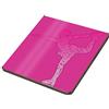 Little Helper Feel Good Art-Lucida-Sottobicchiere con Scritta in Lingua Inglese, Motivo: Skater, in Legno, Colore: Rosa Carne