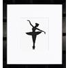 LANARTE Kit Punto Croce Contato SAGOMA di Balletto I Decorativi per Pareti ca. 11,5 x 14,5 cm Set Fai da Te Creativo Adulti Ricamo Casa Decor Arte da Parete Kit per Hobby Cross Stitch