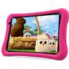 PRITOM Tablet bambini 8 pollici, tablet Android 10, controllo genitori, tablet per bambini, 32 GB ROM, espandibile a 512G, doppia fotocamera, con custodia per tablet per bambini (rosa)