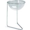Ceste TP 04 cesta tonda in plexiglass trasparente 50x50 H75 cm