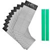 Greenvass Greentrap, trappole adesive per insetti con carta protettiva. 10 pezzi con colla a doppio lato + fascette da appendere. (Nero)
