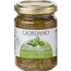 Giordano Vini Pesto Ligure Con Olio Extravergine E Basilico Formato: 130.00 g