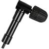DODUOS Trapano angolare con mandrino autoserrante da 0,8-10 mm Adattatore per trapano a 90 gradi con estensione curva in acciaio per utensili