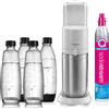 sodastream Duo Megapack, Gasatore Dâ€™Acqua per Trasformare Lâ€™Acqua in Acqua Frizzante, Bianco, â€Ž29 X 25.6 X 44.4 Cm; 6.4 kg