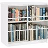 Apalis 91700 Pellicola mobili per Ikea MALM comò My Private Library, Dimensioni 3 Volte, 20 x 80 cm