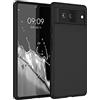 kwmobile Custodia Compatibile con Google Pixel 6 Cover - Back Case per Smartphone in Silicone TPU - Protezione Gommata - nero
