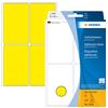 Herma Multi-purpose labels 52x82mm yellow 128 pcs.