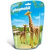 PLAYMOBIL 6640 - Giraffa con Cucciolo, Marrone/Giallo