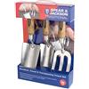 Spear & Jackson TRIZ3PS - Giardino Tool Set (Acciaio), Colore Multicolore