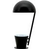 Lussiol 233787 Lampada da Scrivania Metallo, 40 W, Nero, ø20 x H40 cm