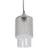 LUSSIOL Sospensione 60 W, Transparent/Laiton, ø15 x H30 cm