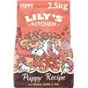 Lily's Kitchen Preparato con ingredienti naturali Cibo secco per cani cuccioli Ricetta senza cereali con pollo, salmone e piselli 2.5kg