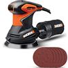 WORX WX652.1 Worx - Roto-Orbital Sander 125 millimetri.