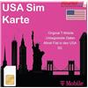 T-Mobile Carta SIM prepagata USA - 10GB 4G / LTE DATA - Chiamate e SMS illimitati negli USA - 30 giorni
