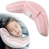 alouweekuky Poggiatesta auto bambini - Auto sicurezza in auto per bambini cuscino spalla cintura Accessori Seggiolini per passeggino e auto perfetti per i bambini che viaggiano (Rosa)