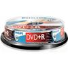 Philips Confezione DVD+R Philips 4.7GB 120min 10pz [DR4S6B10F/00]