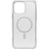OtterBox Cover per iPhone 13 PRO Max/iPhone 12 PRO Max Symmetry+ Clear con MagSafe, Resistente a Shock e Cadute Fino a 2 Metri, Sottile,Testata 3X Norme Mil-Std 810G, Protezione antimicrobica, Chiaro