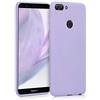 kwmobile Custodia Compatibile con Huawei Enjoy 7S / P Smart (2017) Cover - Back Case per Smartphone in Silicone TPU - Protezione Gommata - lavanda