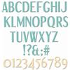 Thinlits Stylized Alphabet