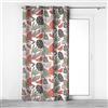 Douceur d'Intérieur, Tenda con occhielli, 140 x 240 cm, in cotone stampato Bianca, 100% cotone 1609521, colore: Arancione