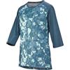 IXS Carve Women Jersey Marine Camo 40, Maglietta Unisex Adulto, Blu