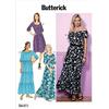 Butterick Patterns 6451 Y, Vestito da Donna, Taglie, Carta, Multicolore, Y (XSm-Sml-Med)