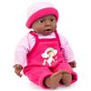 Bayer Design- Bambolotti, Interattiva, Interactive Baby, Bambina, Pelle Scura, 40cm, 94001AI