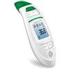medisana TM 750 connect digitale 6in1 termometro clinico Termometro auricolare per neonati, bambini e adulti, termometro frontale con allarme visivo di febbre, funzione di memoria e Bluetooth