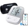 OMRON X4 Smart Misuratore di Pressione Arteriosa da Braccio digitale - Apparecchio Portatile per Misurare la Pressione e Monitoraggio dell'Ipertensione, Connessione Bluetooth, clinicamente validato