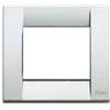 Vimar 16733.21 Idea Placca Classica 3 Moduli argento