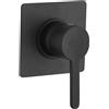 Jacuzzi Miscelatore nero doccia incasso monoleva Jacuzzi | rubinetteria Sunset ottone 0SUYO410JA01