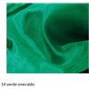 Telo gioco tinta unita Sarah's Silks, 14 verde smeraldo