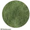 Lana delle fiabe 100 gr monocolore, 08 verde scuro
