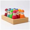 Omini in legno arcobaleno Grimm's