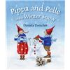 Pippa and Pelle in the winter snow