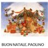 Calendari avvento con lustrini, buon natale paolino