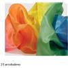 Telo gioco grande sinfonia di colori Sarah's Silks, 21 arcobaleno