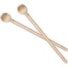Coppia bacchette con testa di legno Auris
