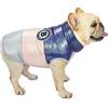SMALLLEE_LUCKY_STORE - Vestiti da Bulldog francese, per cani e ragazze, cappotto a pallone, caldo, spesso, foderato in pile, impermeabile, impermeabile, taglia M