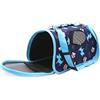 BPS BUENA PET SHOP BPS BPS-5637A - Borsa da trasporto per animali domestici, cani, gatti, animali, 3 misure S/M/L a scelta (M, blu)