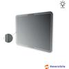 Baden Haus Specchio retroilluminato 90X120 con righe intarsiate reversibile