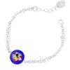Generic Venetiaurum - Bracciale per Donna Con Murrina In Vetro Originale Di Murano E Argento 925 - Gioiello Made In Italy Certificato