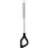 RÖSLE Rosle Kochlöffel mit Loch Silikon Cucchiaio da Cucina, Acciaio Inox 18/10