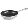 Lacor Foodie Padella In Acciaio Inox 18, 10, Padella Antiaderente, Compatibile Con Tutti I Tipi Di Fornelli E Forno, Ecologica, Priva Di Pfoa, Acciaio Inox, 28 Cm
