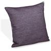 Albani Fodera per cuscino con cerniera Machala, poliestere, viola, circa 40 x 40 cm