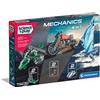 Clementoni Science & Play Build-Mechanics 6 in 1-Set Costruzioni per Bambini, 6 Modelli da Costruire, Moto, elicotteri e Navi, Gioco scientifico 8 Anni, Esclusivo Amazon